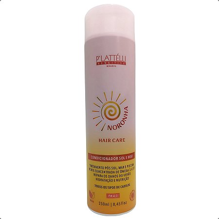 Condicionador Sol e Mar Plattelli Noronha Hair Care 250ml