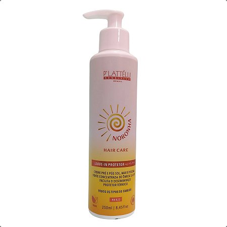 Leave-In Protetor Plattelli Noronha Hair Care 250ml