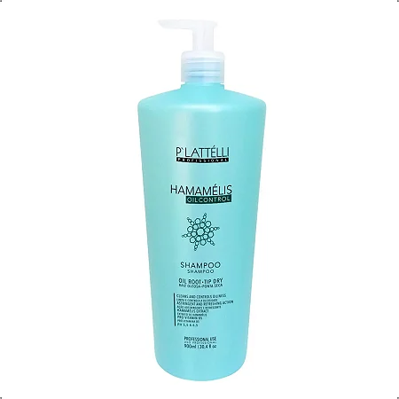 Shampoo P'lattelli Hamamélis Oil Control 900ml