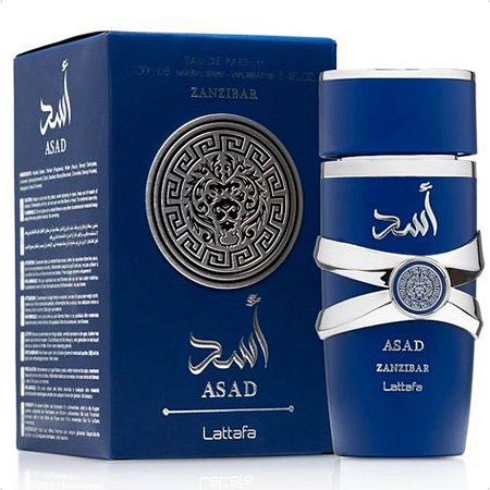 Perfume Árabe Masculino Lattafa Asad Zanzibar EDP 100ml