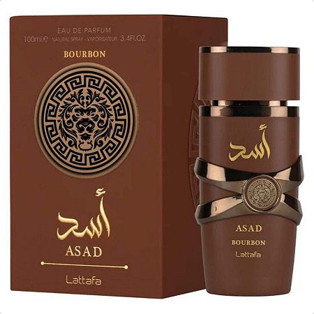 Perfume Árabe Masculino Lattafa Asad Bourbon EDP 100ml