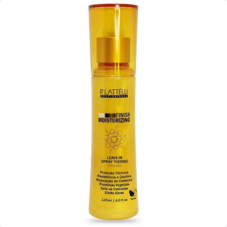 Leave-In Spray Thermo Plattelli Finish Moisturizing 120ml