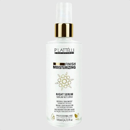 Serum Noturno Plattelli Finish Moisturizing 140ml