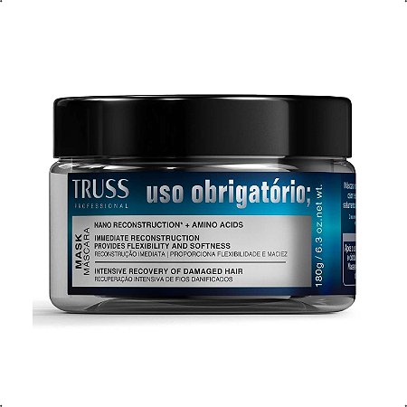 Mascara Uso Obrigatorio Reconstrutor 180g Truss