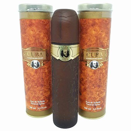 Perfume Cuba Gold Masculino + Cuba Gold 100 ml