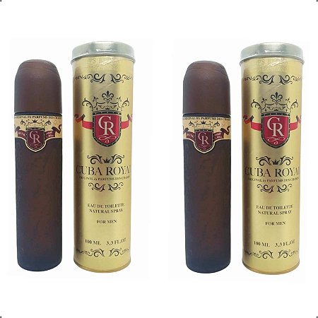 Perfume Cuba Royal Masculino  + Cuba Royal Importados 100 ml
