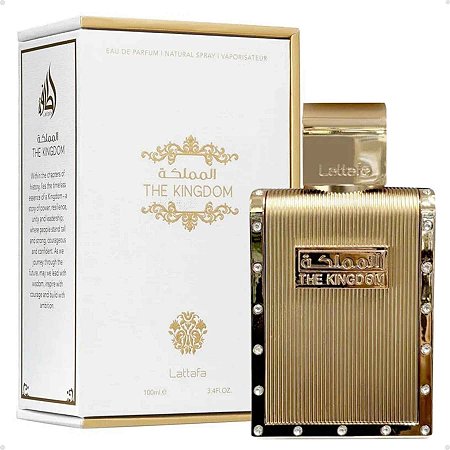 Perfume Árabe Lattafa The Kingdom Man EDP 100ml Masculino