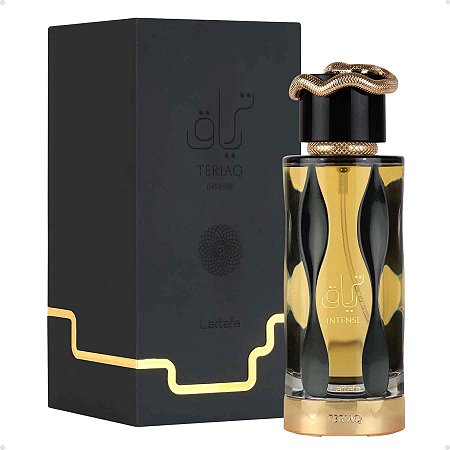 Perfume Árabe Lattafa Teriaq Intense EDP 100ml Unissex