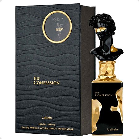 Perfume Arabe Lattafa His Confession EDP 100ml Masculino
