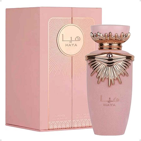 Perfume Arabe Lattafa Haya EDP 100ml Feminino