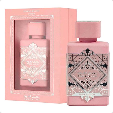Perfume Arabe Lattafa Badee Al Oud Noble Blush EDP 100ml Feminino