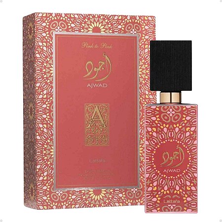 Perfume Arabe Lattafa Ajwad Pink To Pink 60ml EDP Unissex