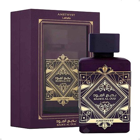 Perfume Arabe Lattafa Amethyst Badee Al Oud EDP 100ml Unissex