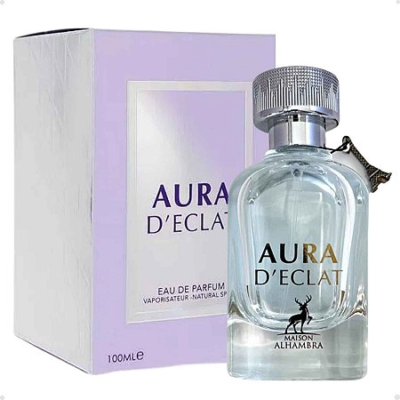 Perfume Arabe Maison Alhambra Aura D'Eclat Feminino EDP 100ml