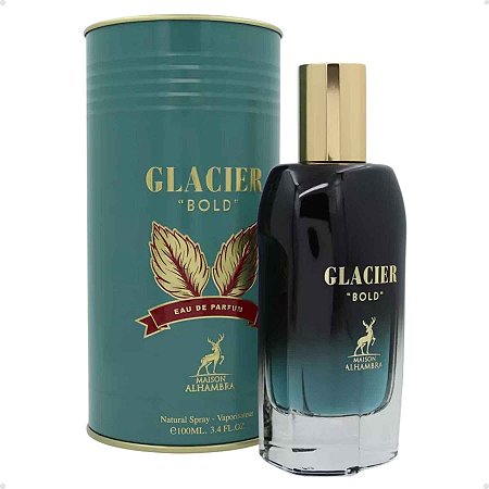 Perfume Arabe Glacier Bold Maison Alhambra EDP 100ml Masculino
