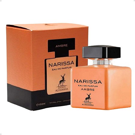 Perfume Arabe Maison Alhambra Narissa Amber Feminino EDP 100ml