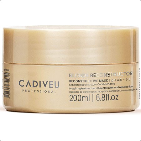 Mascara Blonde Reconstrutor Keeper Cadiveu 200ml