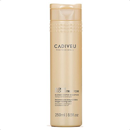 Shampoo Blonde Cadiveu 250ml Cuidado para Cabelos Loiros