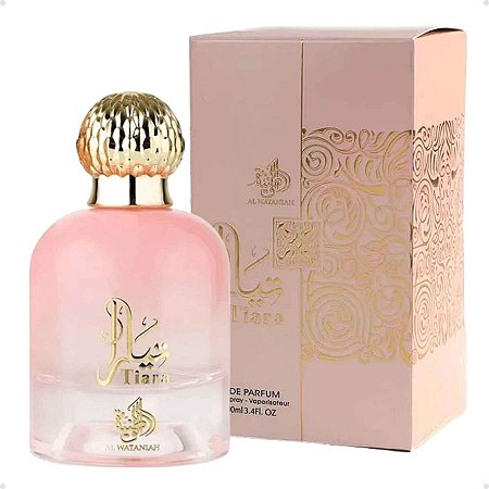 Perfume Arabe Al Wataniah Tiara Pink Feminino EDP 100ml
