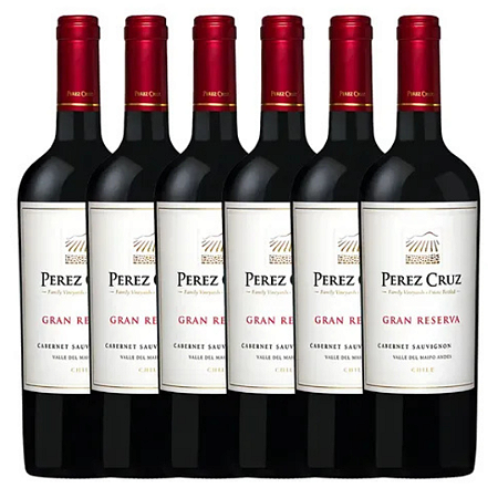 Kit 6 Perez Cruz Cabernet Sauvignon Gran Reserva