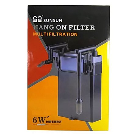 Filtro Externo Hangon Sunsun Hbl-803 500l/h P/ Aquário