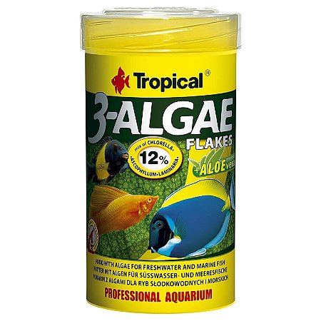 TROPICAL 3-ALGAE FLAKES 20G