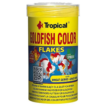 TROPICAL GOLDFISH COLOR FLAKES 20G