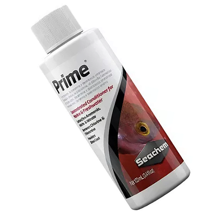 SEACHEM PRIME 100ML Condicionador de água P/ Aquários