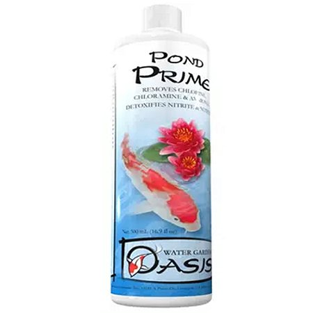 SEACHEM POND PRIME 500ML Remove Cloro Amônia Nitrito Nitrato