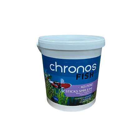 Ração Para Carpas Chronos Fish Koi Pond Sticks Color 3,9Kg