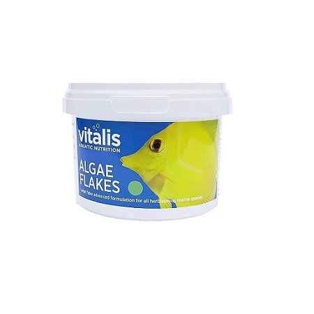 Ração Para Peixes Vitalis ALGAE MARINE FLAKES 22G - FLOCOS