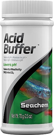 SEACHEM ACID BUFFER 70G - Acidificante Para Aquários