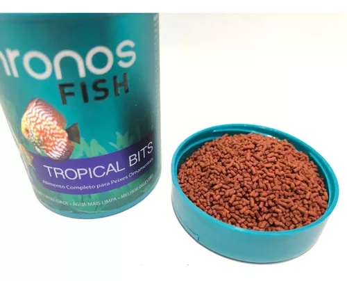 Ração Para Peixes Chronos Fish Tropical Bits 145 gramas