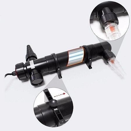 Filtro Uv Sunsun Cuv-118 18w - 20000l Aquários Lagos Tanque