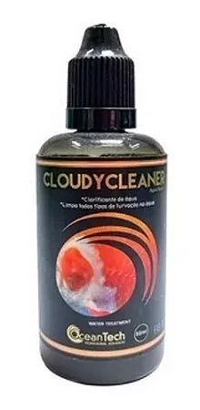 Cloudy Cleaner 50ml Clareador Para Aquário Agua Cristalina