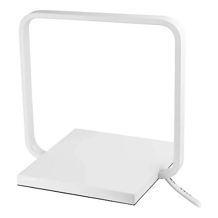 LUMINARIA LED SOMA L16 BRANCA (16W) LED BRANCO AUTOVOLT