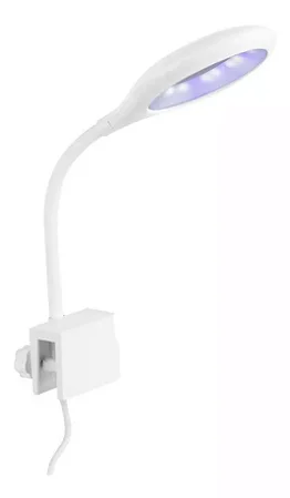 LUMINARIA LED SOMA C5 BRANCA (5W) LED BRANCO/AZUL AUTOVOLT