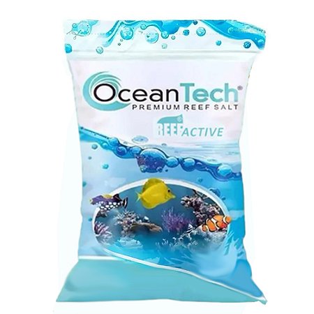 Sal Marinho Para Aquários 1kg Ocean Tech Reefactive Faz 28L