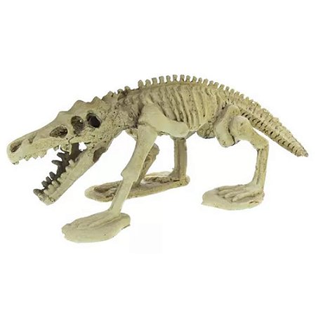 Enfeite de resina - Esqueleto de dinossauro - NOMOYPET NS-99 I9X9 5X8.5CM