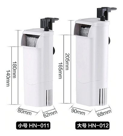 Filtro Interno Sunsun Hn-12 Repteis Tartarugas 300l\h