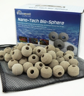 Maxspect Nano-tech Bio Sphere 2kg Mídia Biológica Trata até 5700L