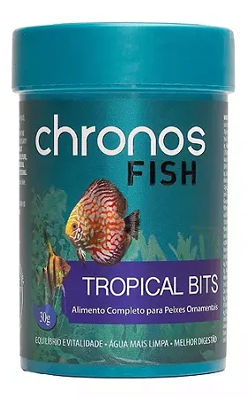 Chronos Fish Tropical Bits 30 gramas