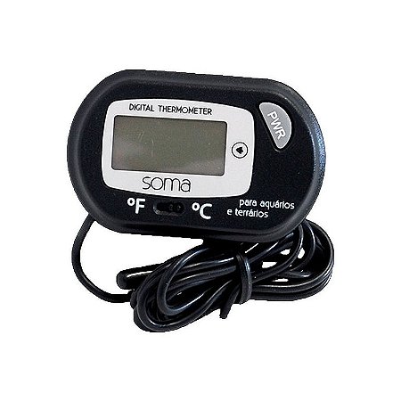 Termometro Digital Soma C/ Sensor De Temperatura Interno