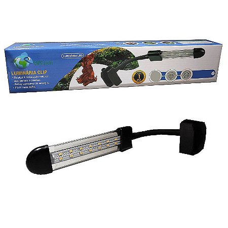 WFISH LUMINARIA CLIP WF-120 RGB 13CM 4W