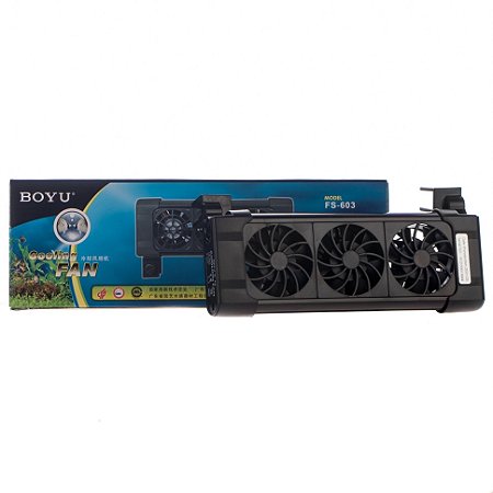VENTILADOR BOYU FS-603 TRIPLO BIVOLT