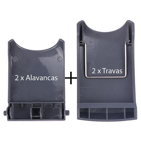 Trava / presilha para filtros SUNSUN Série HW - (conjunto de 2 travas e 2 alavancas)