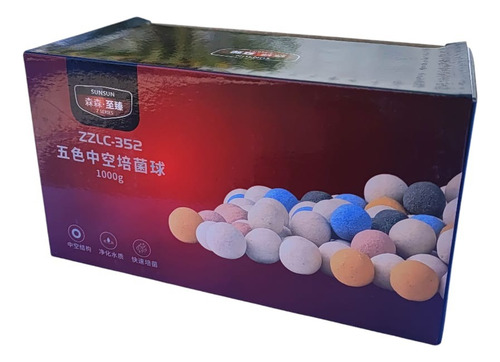 Mídia Biologica De Alta Performance Sunsun ZZLC-352 - 1kg