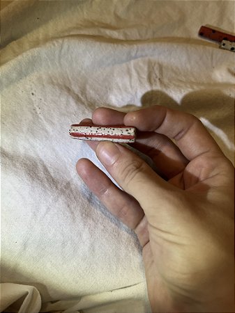 Piteira Besourosuco vermelha 4 cm