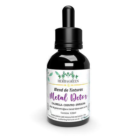 METAL DETOX - Blend de Tinturas - 120ml