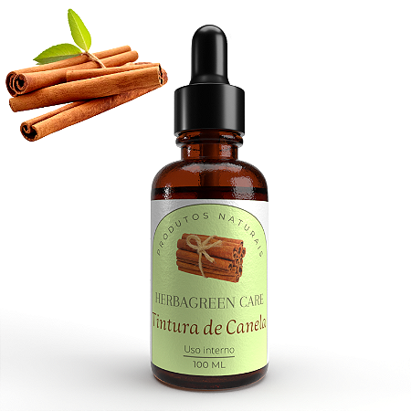 TINTURA DE CANELA - 100ml - Digestão - Circulação